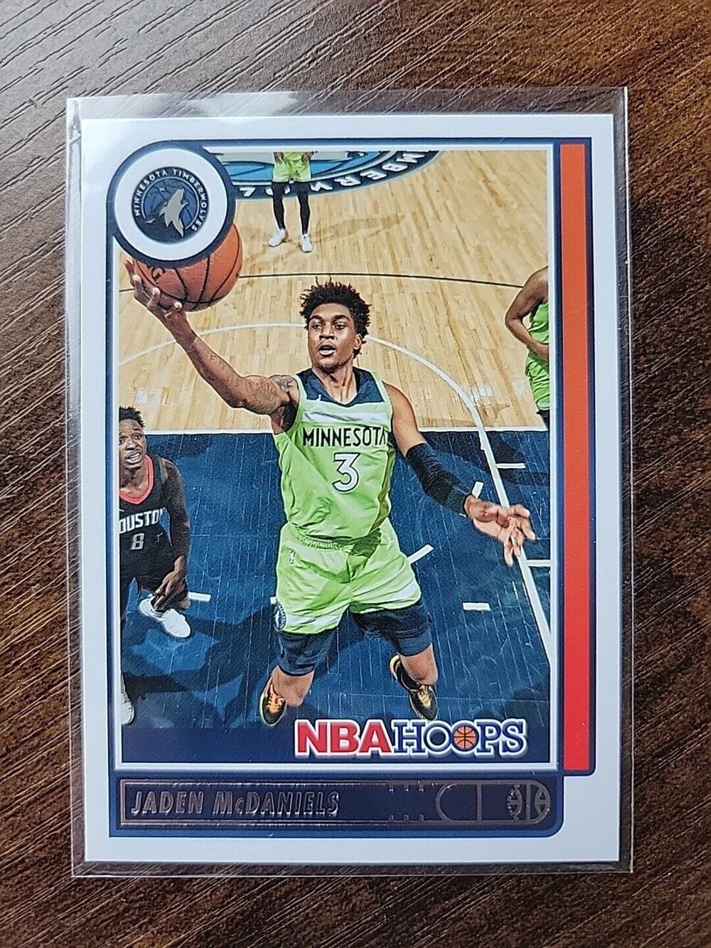 Jaden McDaniels 2021-22 Panini Hoops #191 - NBA - Minnesota Timberwolves
